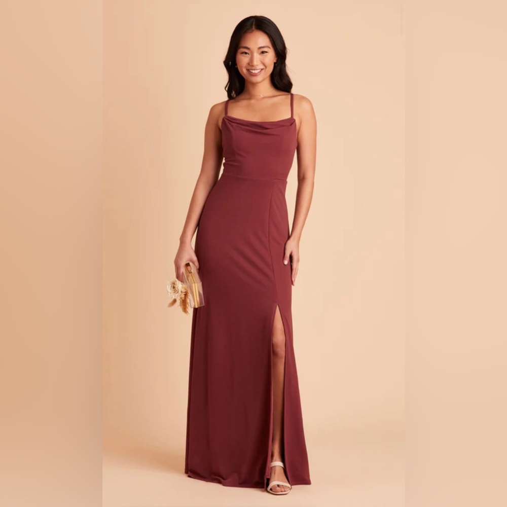 Birdy Grey Ash Bridesmaid Dress in Rosewood Color - Worn Once!